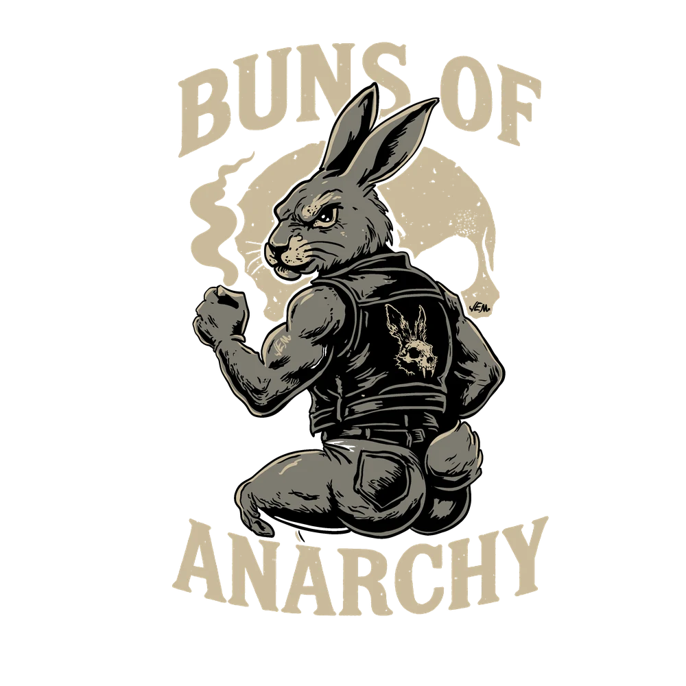 Original artwork for Buns of Anarchy