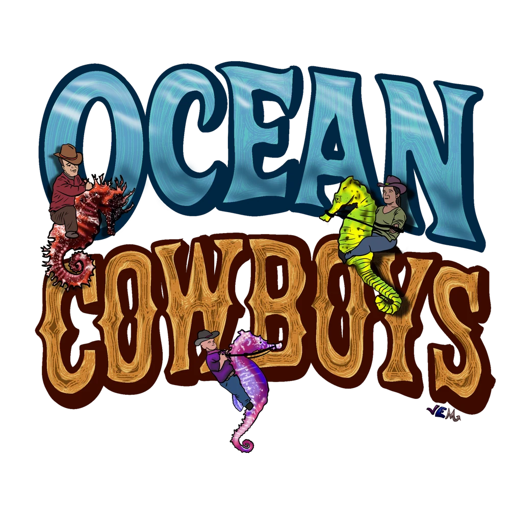 Original artwork for Ocean Cowboys