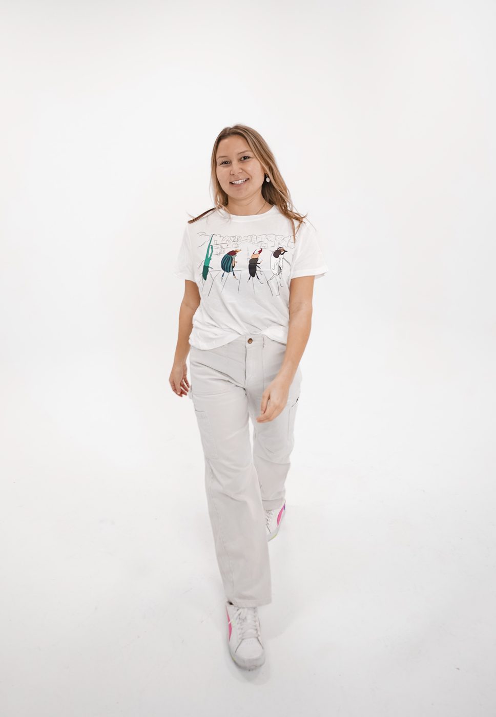 Beetles: Abbey Road, worn by a model
