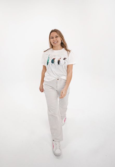 Beetles: Abbey Road, worn by a model
