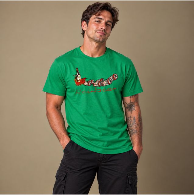 Reinbeer — Kelly Green, worn by a model